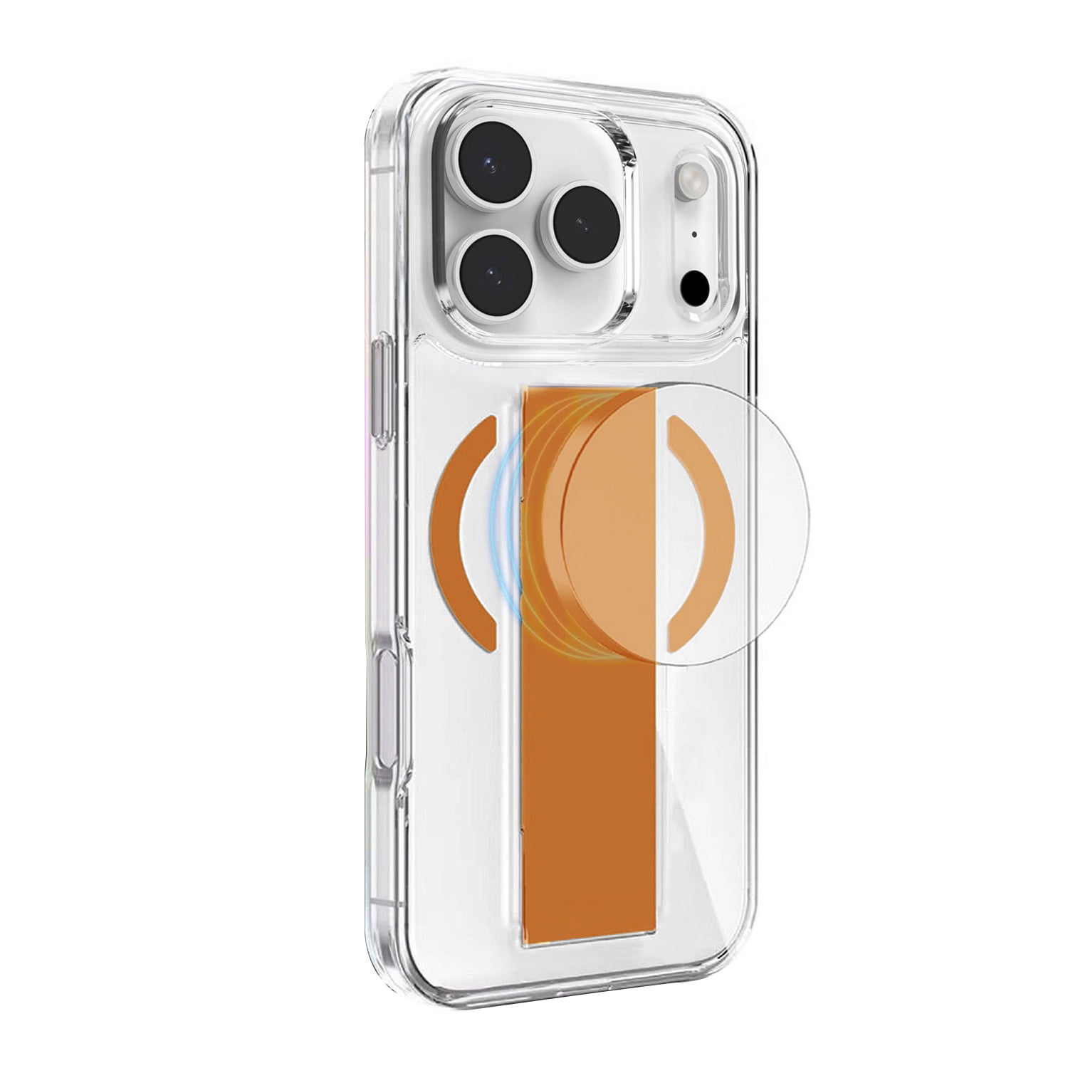 Hard Clear Case with MagGrip for iPhone 17 Pro Max