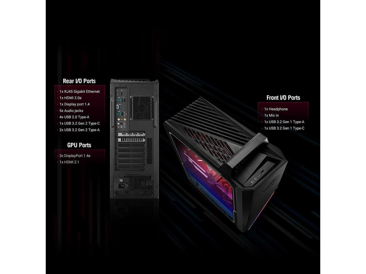 Newest ASUS ROG Gaming Desktop, Intel Core i7-12700F Processor