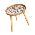 thumbnail image 2 of veasfak End Table Coffee Table Retro Accent Table for Living Room Garden Proch F, 2 of 9