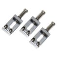 thumbnail image 5 of Set of 30 Replacement Chrome Tremolo Bridge Saddles for Electric Guitar, 5 of 6