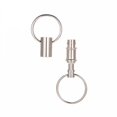 thumbnail image 7 of TALENO 2 Pcs Detachable Pull Apart Key Rings Keychains Double Rings Design Quick Release Key Chain, 7 of 7