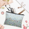 thumbnail image 5 of Suhoaziia Vintage Flower Cosmetic Bag for Purse Stylish Durable Toiletry Organizer,Waterproof Aesthetic Makeup Bag Organizer with Zipper, 5 of 7