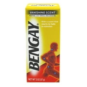 Bengay Vanishing Scent Gel 2oz (Pack of 3)