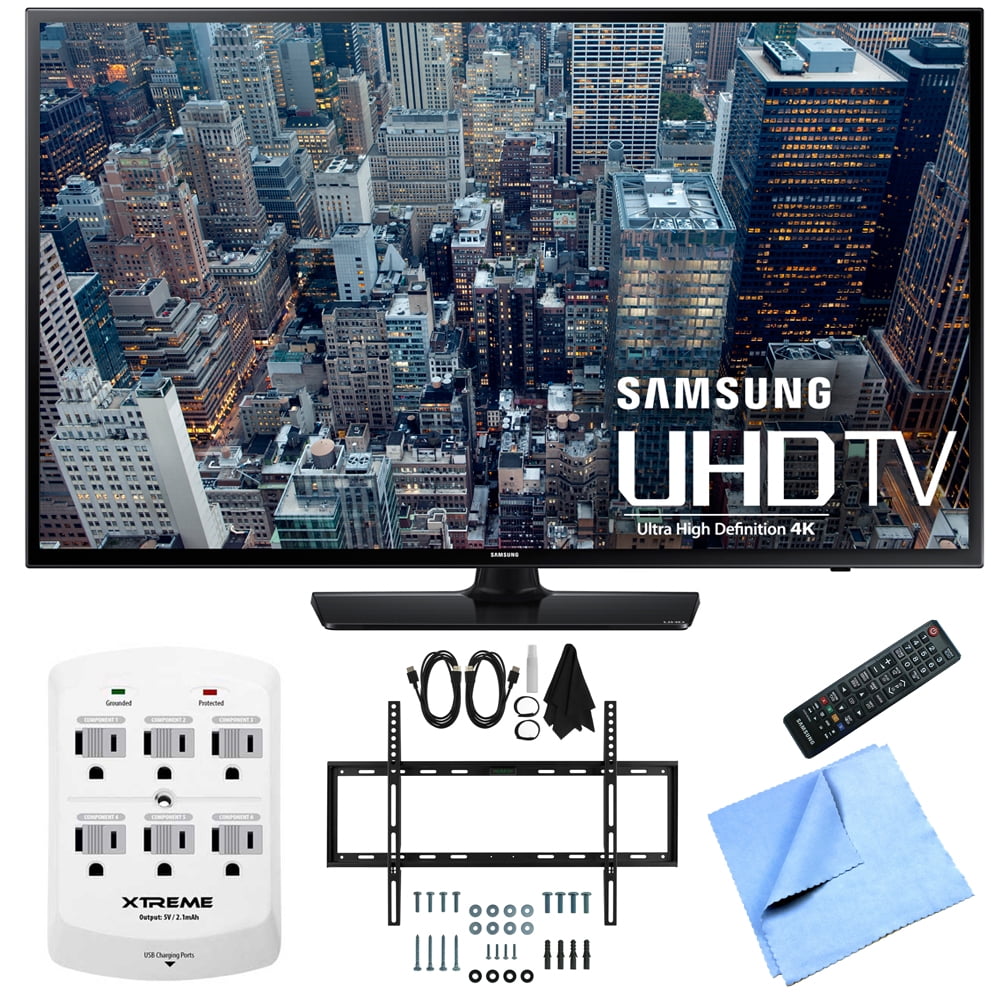 Samsung UN55JU6400 55Inch 4K Ultra HD Smart LED HDTV Slim Flat Wall