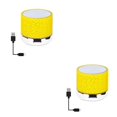 thumbnail image 4 of Sidaley Mini altavoces portátiles inalámbricos compatibles con Bluetooth 3W recargable LED USB MP3 altavoz de sonido estéreo para computadora Type4 NO4, 4 of 6