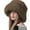 Coffee, variant on Plush Earflap Hat Cold Proof Warm and Stylish for Autumn Winter Wear