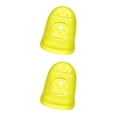 thumbnail image 4 of Sidaley Puntas de los dedos de la guitarra de silicona Protectores de dedos antideslizante Ukulele Fingerstall Protección de púas Type2 NO2, 4 of 6