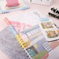 thumbnail image 3 of KW-trio Plastic Loose Leaf Binders, ABS, Ring Binding Spines, with 30-Hole Design, Assorted Colors, 10 Count, 3 of 7