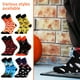 thumbnail image 2 of 6 pares de calcetines de Halloween espeluznantes y divertidos calcetines de calabaza calcetines de algodón ropa novedosa para hombres y mujeres, 2 of 6