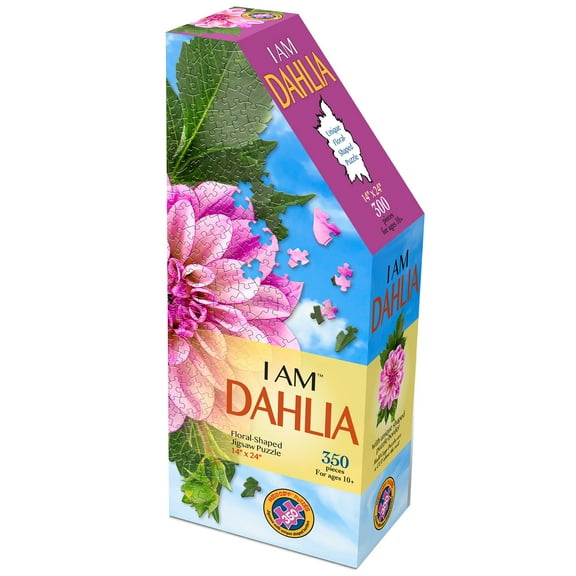 Madd Capp 350-Piece I Am Dahlia Floral Shaped Jigsaw Puzzle