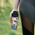 thumbnail image 6 of Lsque Sanrio Pattern Water Bottle,18oz Sports Insulated Kettle for Cycling Gym Basketball Outdoor, Suitable as a Present, 6 of 8