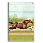 Epic Art 'Knight Of Air-Horse' by Dan Craig, Acrylic Glass Wall Art, 24"x36"