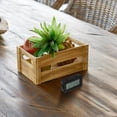 thumbnail image 4 of OUNONA 4Pcs Black Digital Temperature Gauge with Compact Design for Home Reptile Room and Greenhouse Use, 4 of 7