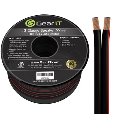 Audiopipe 14 Gauge Car Audio Primary Wire - 100ft Per Roll (9 Rolls, 900ft Total)