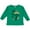 Kelly Green, variant on This Princess is Two- Second Birthday Girls Long Sleeve Toddler T-Shirt
