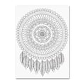 thumbnail image 2 of Trademark Fine Art "Mandalafeather Dreamcatcher" Canvas Art by Hello Angel, 2 of 3
