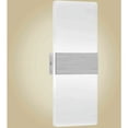 thumbnail image 1 of Lámpara de pared LED de 12 W, diseño moderno, luces de pared arriba y abajo, lámpara de pared interior, lámpara de pared acrílica, luz de noche, blanco frío, 1 of 5