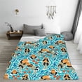 thumbnail image 5 of Sikiie Lovely Sea Otters Ultra-Soft Micro flannel Blanket Luxury All Seasons Warm Blanket for Bedding Sofa and Travel (4 sizes)-50"x40", 5 of 7