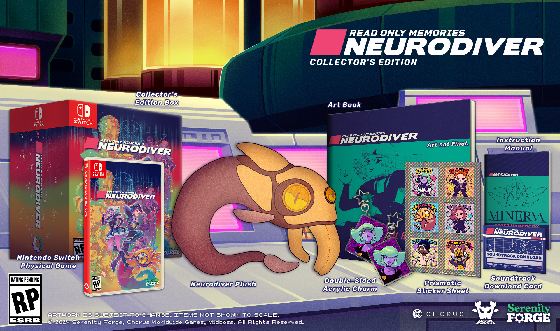 Read Only Memories: NEURODIVER Collector's Edition, Nintendo