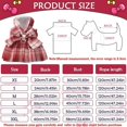 thumbnail image 4 of Arneses para perros pequeños, ropa para cachorros, gatos, conejos, conejos, a cuadros, para mascotas, gatos, vestidos con lazo, talla XXXL, color rojo, 4 of 5