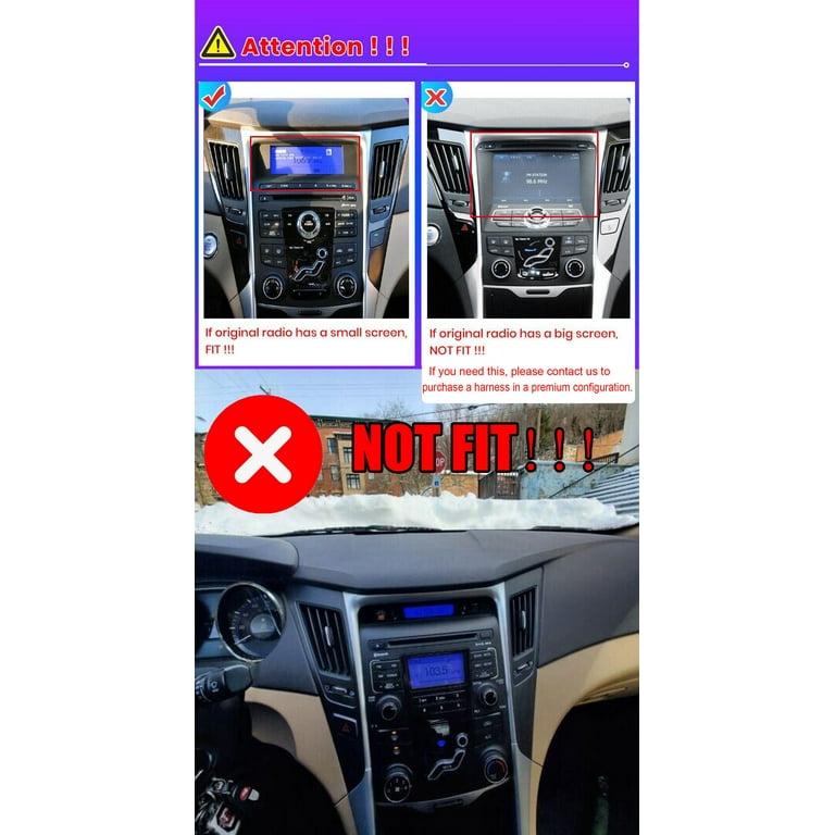 [ PX6 Six- core ] 10.4 Vertical Screen Android 9.0 Navigation Radio for  Hyundai Sonata 2011 - 2014