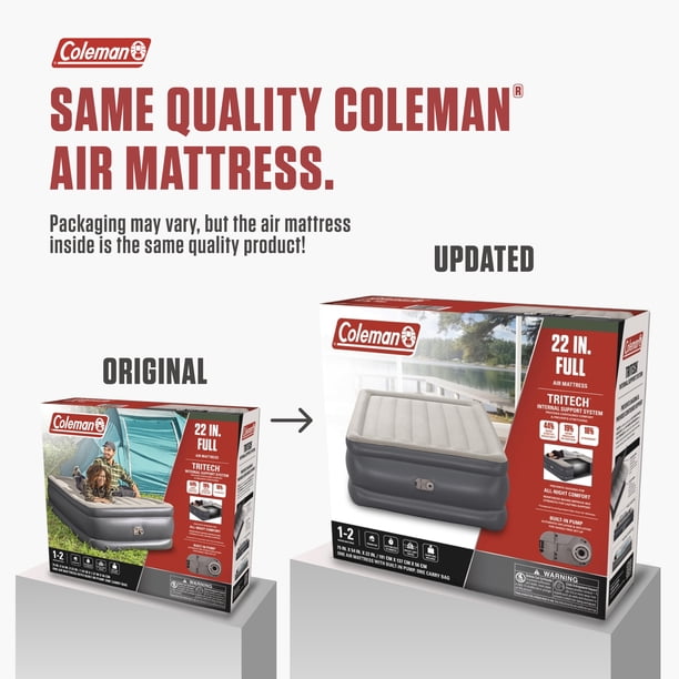Coleman Tritech Air Mattress Full 22