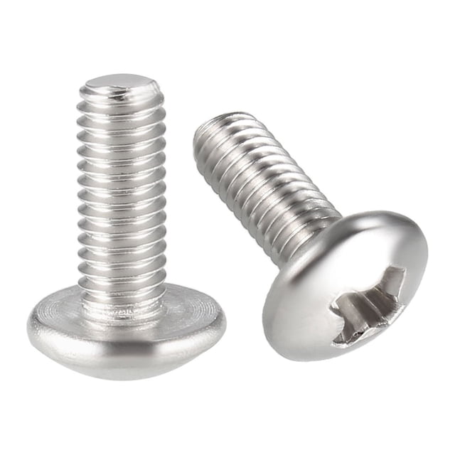 Tornillos de máquina Unique Bargains, tornillo Phillips M3x8mm, acero inoxidable 304, fijaciones 100Pcs
