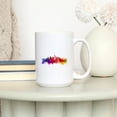 thumbnail image 3 of 15 fl oz Ceramic Mug, Seattle, Washington, Skyline Abstract, Dishwasher & Microwave Safe, 3 of 5