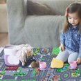 thumbnail image 2 of JNHKLASR Cities Life Kids Carpet,Playmat Rug,Washable Traffic Road Cities Map,Educational Learning,Rug Carpet for Children Playroom,Living Room,Bedroom,Classroom Decor, 2 of 7