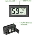 thumbnail image 3 of Mini Hygrometer Thermometer Digital Indoor Humidity Gauge Monitor with Temperature Meter Sensor Fahrenheit (℉), 3 of 6