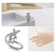 thumbnail image 4 of Anillo ajustable Qarigey Cobre con letras mayúsculas joyería decorativa, 4 of 5
