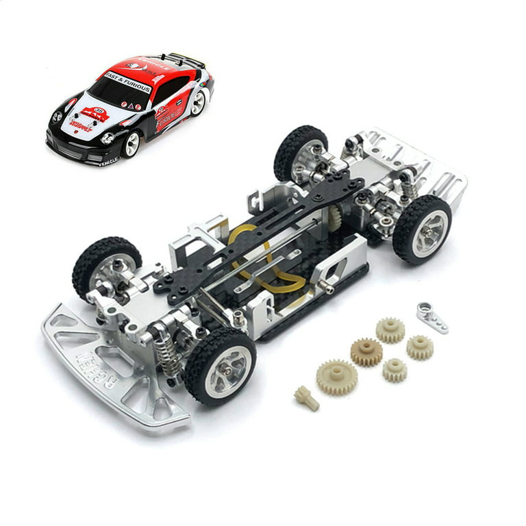 Hijsen Stadion web Toma Carbon Fiber Body Chassis Frame Set 1:28 RC Model Vehicle Upgrade  Parts Accessories Replacement for Wltoys 284131 K969 K979 K989 Silver -  Walmart.com
