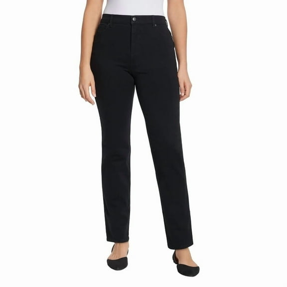 Gloria Vanderbilt Women's Amanda Stretch Denim Jean - Black - 6
