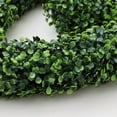 thumbnail image 6 of Boxwood Heart Topiary Green Garland 17", Valentine's Day Indoor Porch Home Decor, 6 of 9