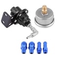 thumbnail image 2 of Kit De Medidor De Aceite, Regulador De Presión De Combustible Ajustable, Universal De Aluminio Para Coche, 160psi, Para Vehículos De Alto Rendimiento, 2 of 7