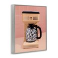 thumbnail image 2 of Stupell Industries Contemporary Disco Coffee Maker over Orange Gray Framed Giclee Art, 11 x 14, by LISH Creative, 2 of 8