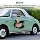 thumbnail image 3 of Kenally PVC Navidad Auto pegatina portátil lindo extraíble Animal forma autoadhesivo automotriz ventana trasera calcomanía decoración regalo Automoción decorativa y accesorios Tipo 2 Kenally VI017198-02B, 3 of 6