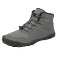 thumbnail image 4 of Oyedens Winter Hiking Boots for Women Men Fur Lined Snow Boots Walking Tennis Sneakers Ankle Booties, 4 of 6