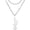 layerd silver 2, variant on Chi Rho Christogram Symbol Necklace Alpha Omega Symbol Necklace IXCI NIKA Jesus Christ Name Pendant Sacramental Christian Amulet Religious Jewelry Gift Women Men