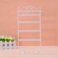 thumbnail image 2 of 4-Tier Earrings Ear Studs Display Rack,11.8inx6.5in Earring Stand Jewelry Holder Organizer 48 Holes Jewelry Display Rack for Women Girls Gift Hanging Earring Holders, 2 of 8