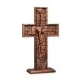thumbnail image 1 of Crucifijo de madera de pie, cruz de salvación, decorativo, hecho a mano, tradicional, versátil. 35 x 205 x 25 cm, 1 of 9