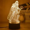 thumbnail image 3 of Lámpara de luces LED 3D con forma de anime, Iron Man, Spiderman, figuras de acción de Disney, lámpara de dormitorio para niños, juguetes LED, modelo de decoración, regalo para niños, 3 of 5