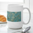 thumbnail image 6 of CafePress - Van Gogh Almond Blossoms Mugs - 15 oz Ceramic Large White Novelty Mug, 6 of 6