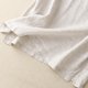 thumbnail image 5 of Vestidos Casuales Para Mujer, Blusas De Mujer De Moda Camisola de lino sintético de color liso con dobladillo plisado y escote en V dividido para mujer, 5 of 8