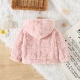 thumbnail image 5 of Hotiary 6M-3T Toddler Baby Girls Winter Warm Fleece Coat Zipper Jacket Top Stand Collar Outwear For Holiday, Everyday, Birthday, Outdoor, 5 of 9
