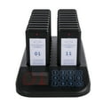 thumbnail image 1 of KFFKFF F103 Restaurant Pager System 20 Pagers, Max 98 Beepers Wireless Calling System, Touch Keyboard with Vibration, Flashing and Buzzer, 1 of 9