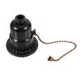 thumbnail image 4 of FUTUREORYY Lamp Holder Base Black Electric Lamp Accessory with Pull Chain Office Use 1Pcs, 4 of 7