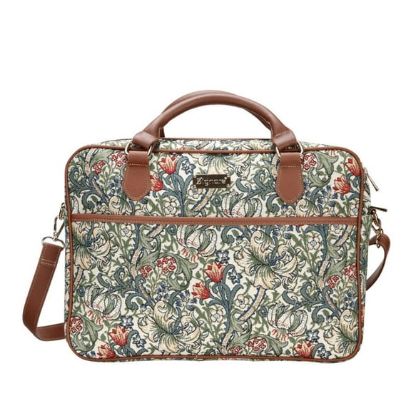 CPU-GLILY | William Morris Golden Lily Computer Laptop Bag Case 15.6"