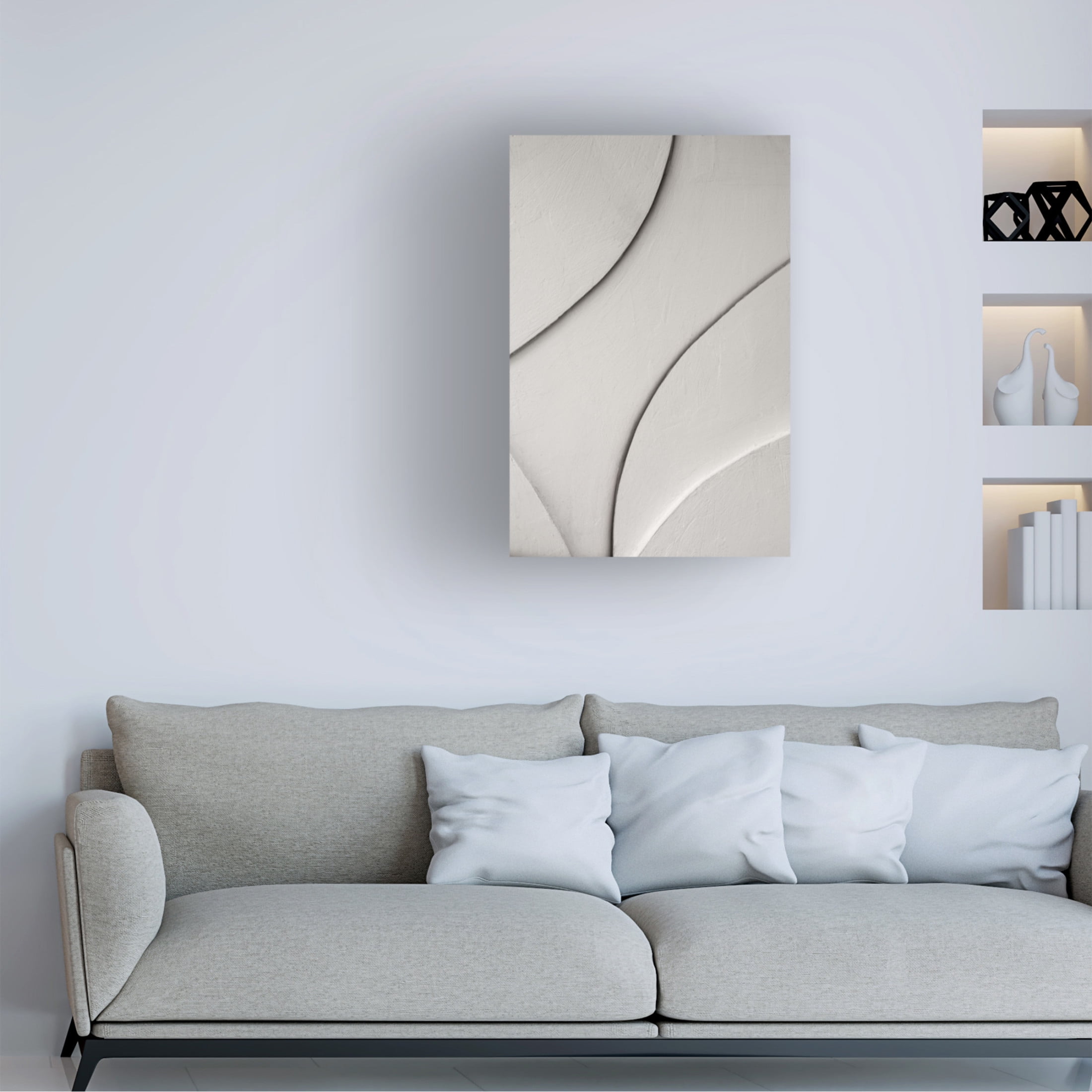 Trademark Fine Art Mareike Bohmer Shadow Play 5 Canvas Wall Art