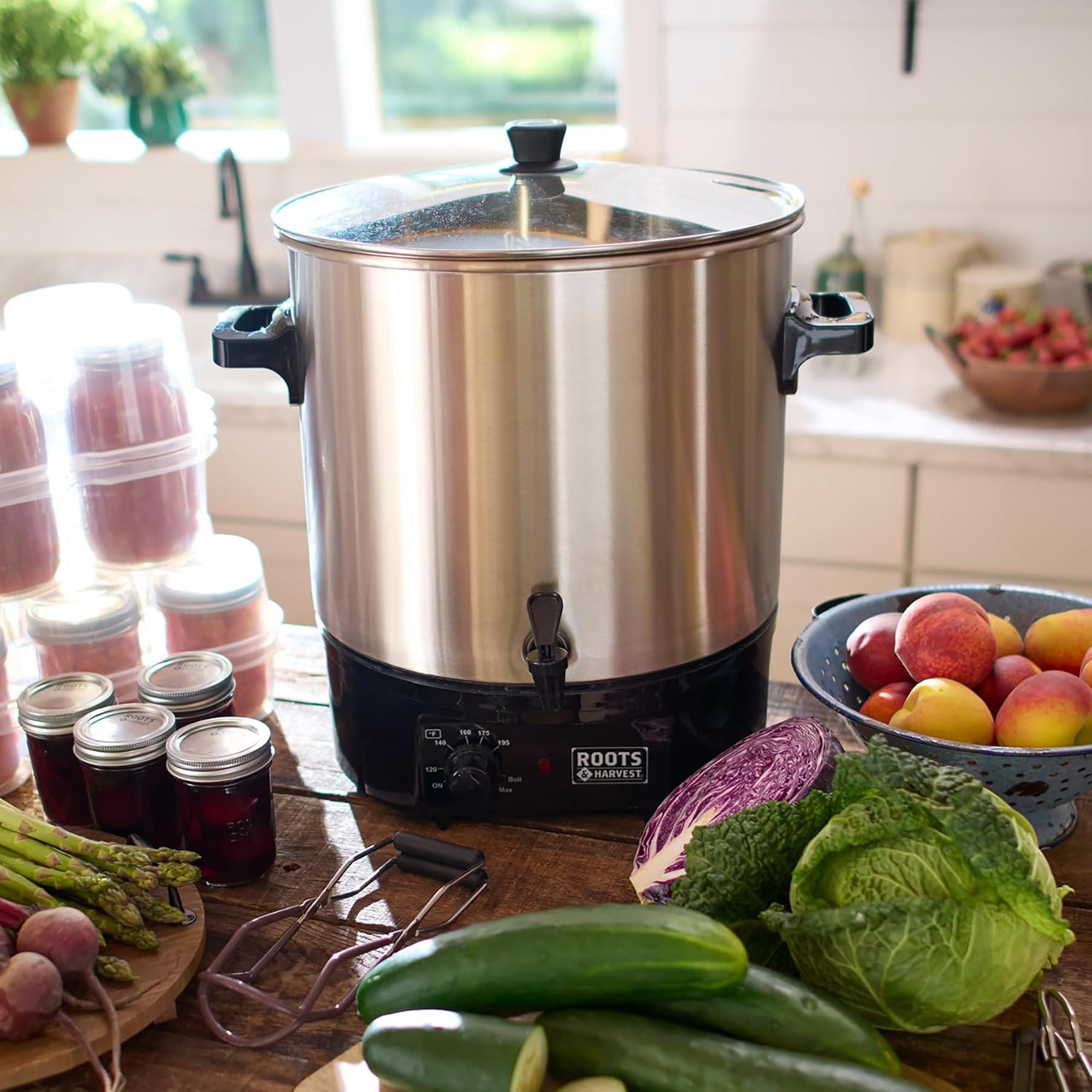 Roots & Harvest Water Bath Canner 7.13 gal 1 pk